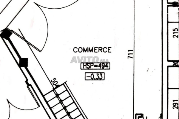 Local Commercial de 45 m² à Fès