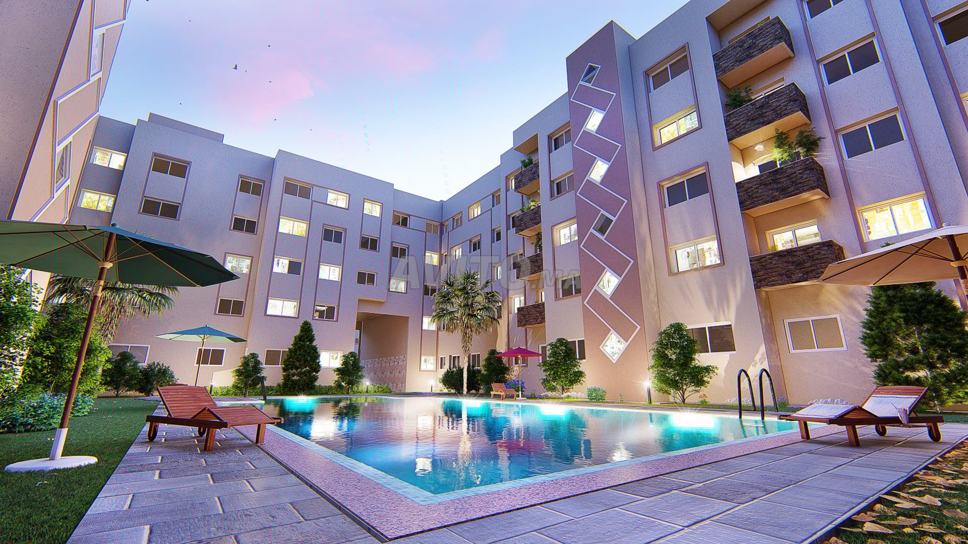 Appartement à vendre 64 m² à Casablanca