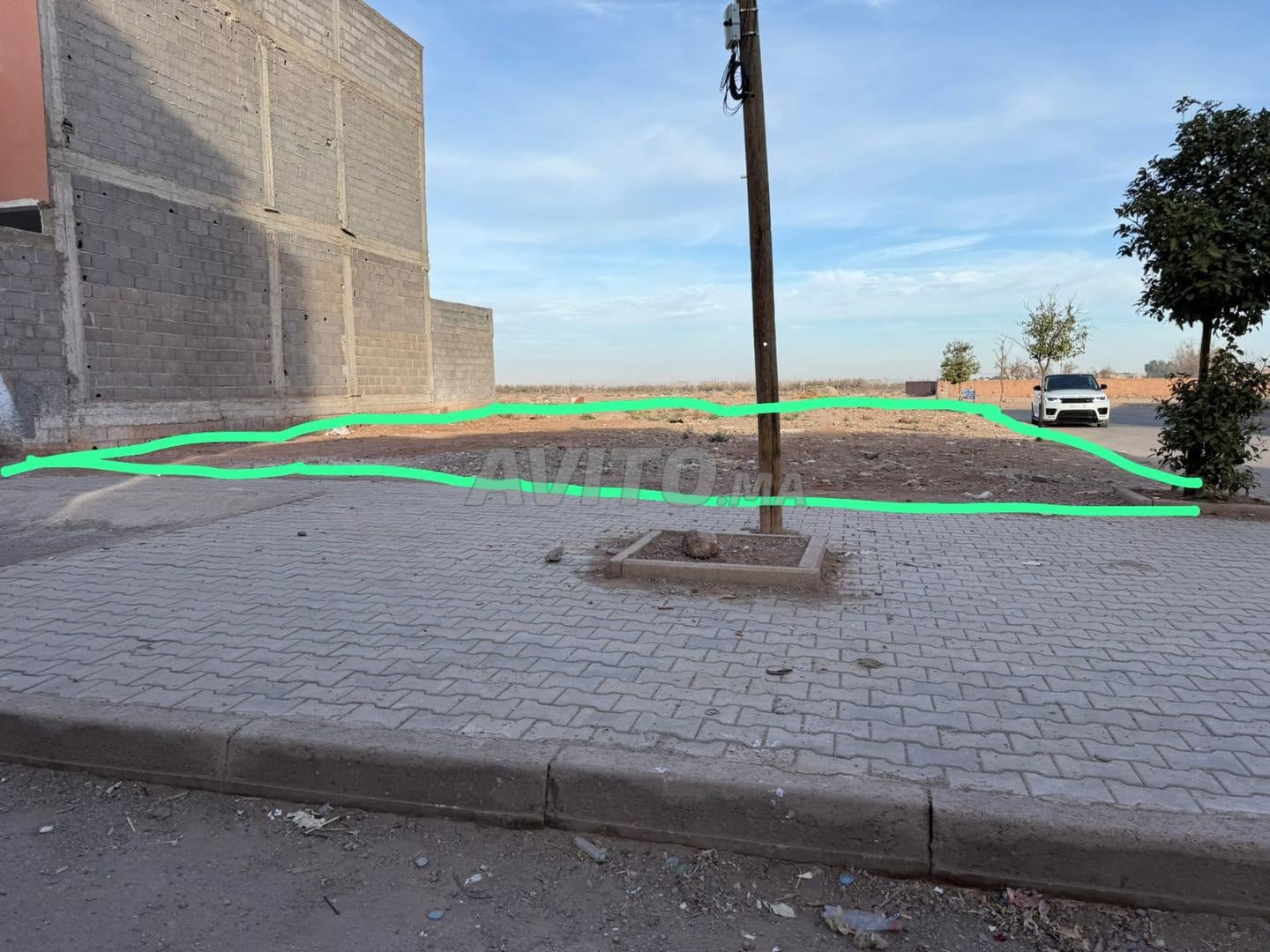 Terrain villa 3 Façades - KM 5 route de l'Ourika