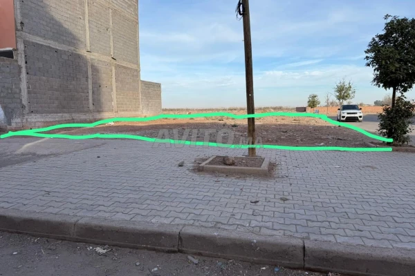 Terrain villa 3 Façades - KM 5 route de l'Ourika