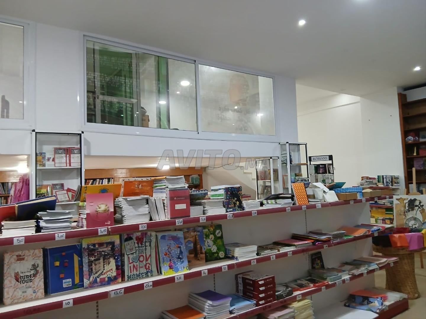 2 magasins réunis 177 m² – Route Aïn Chkef